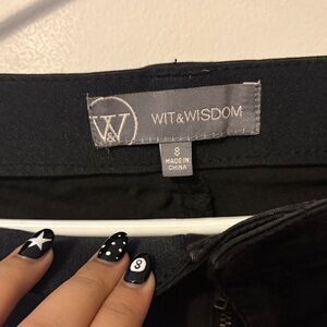 Wit & Wisdom Charcoal Trousers